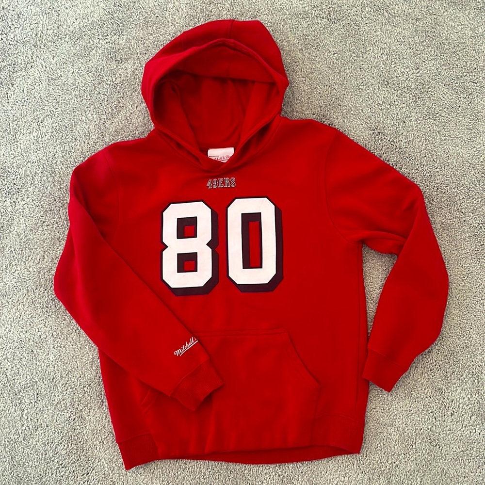Mitchell & Ness 49ers Rice Hoodie